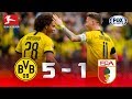Borussia Dortmund - Augsburgo [5-1] | GOLES | Jornada 1 | Bundesliga
