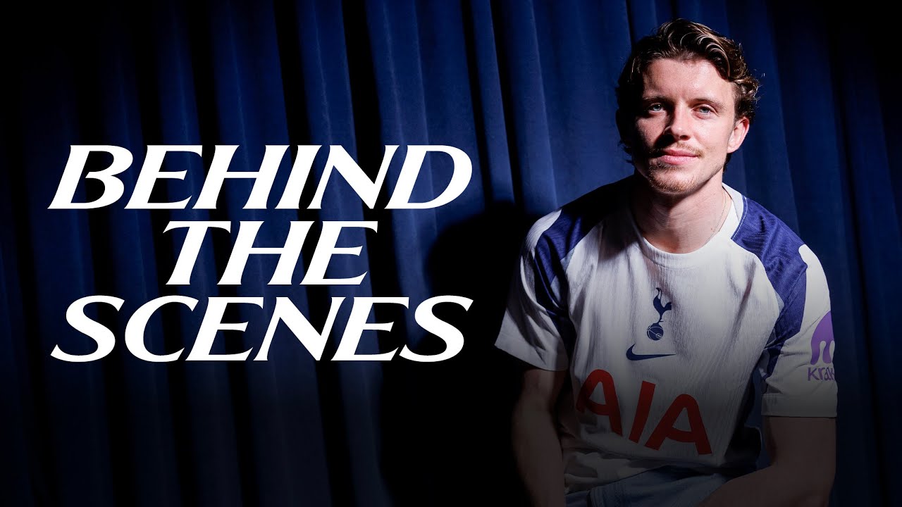 Behind the scenes with Conor Gallagher on signing day! 🎬