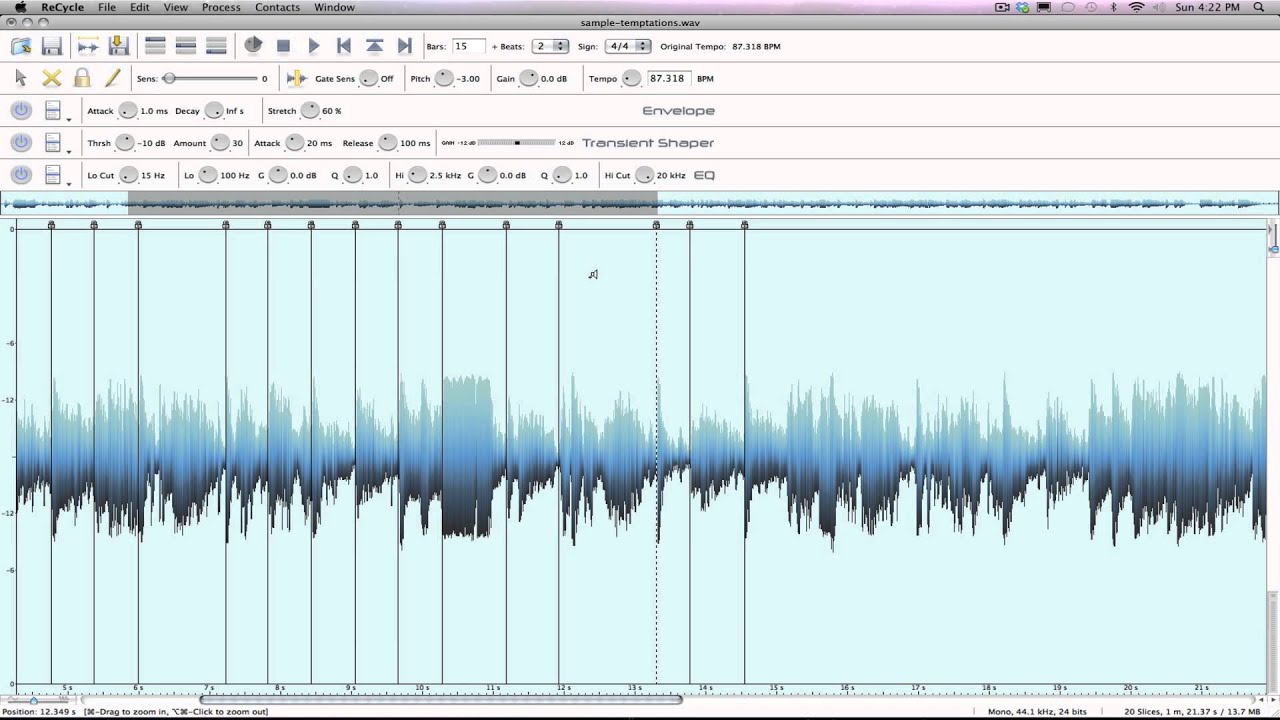 Propellerhead recycle how to export chops lasembooking
