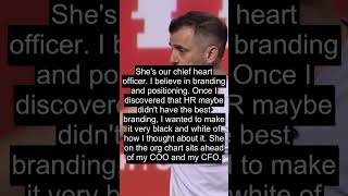 The head of people sits above the CFO and COO because she wins 99 out of 100 debates about what's