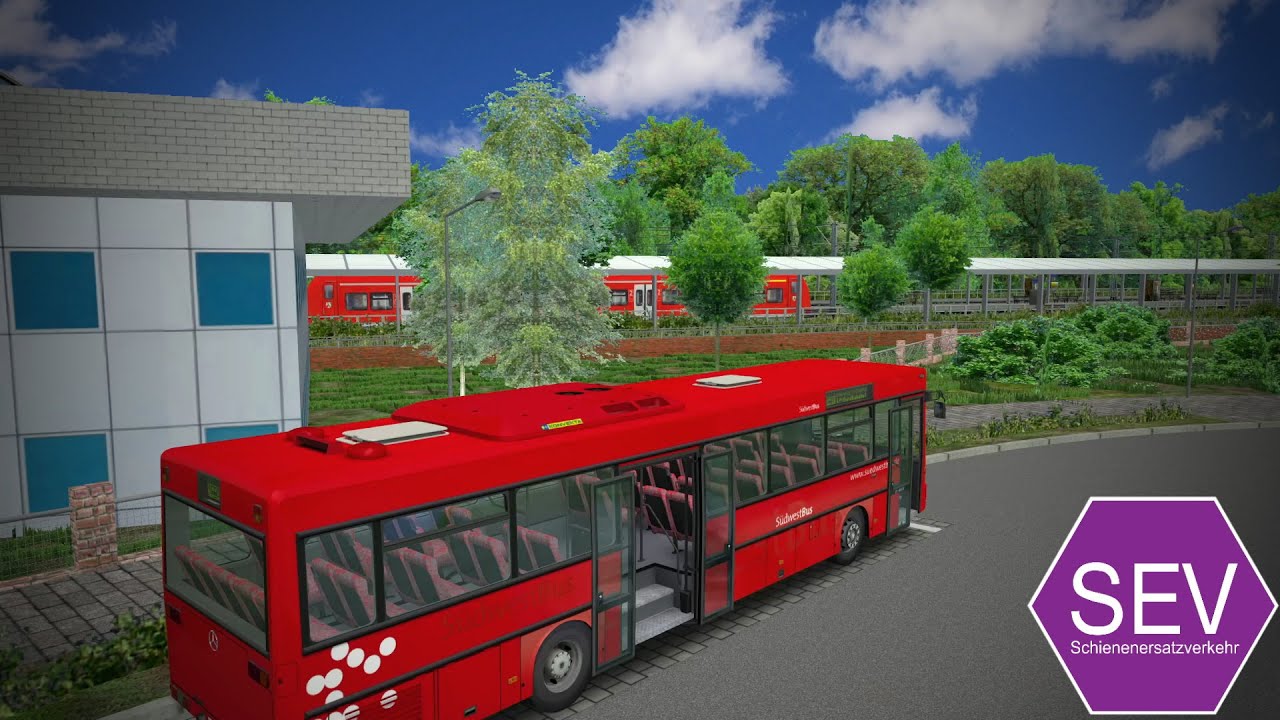 OMSI 2 SCHIENENERSATZVERKEHR für den RE17 ☆ Let's Play OMSI 2 | #1094