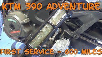 KTM 390 Adventure - First Service - 600 Miles