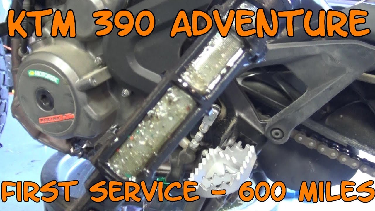 KTM 390 Adventure - First Service - 600 