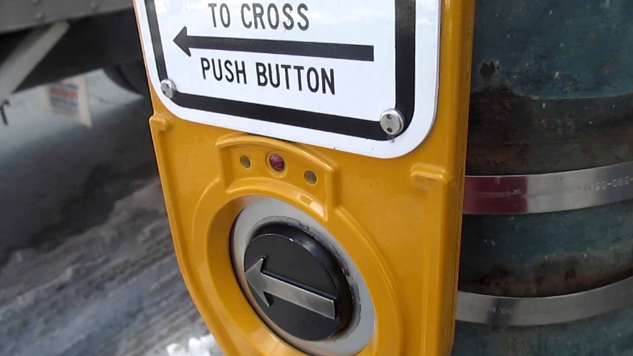 Talking Ped Signal  Button  1 YouTube