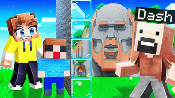 I Pretended to be Minecrafts OWNER in Build Battle…