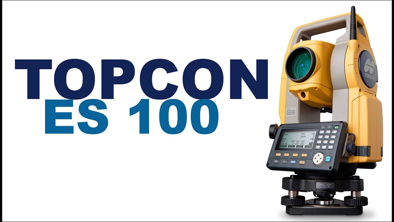 Tutorial Pengoperasian Total Station Topcon ES100, Orientasi dan resection 