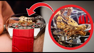 Unbelievable Hand Engraved Gold Dragon For Your Wrist! The NEW Genus GNS DRAGON screenshot 1