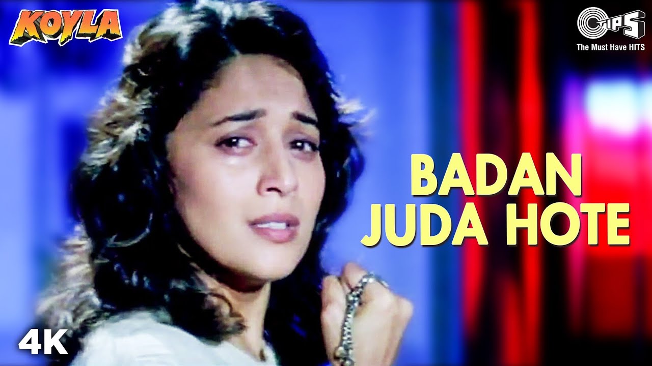 Badan Juda Hote  Madhuri Dixit  Shahrukh Khan  Kumar Sanu  Preeti Singh  Koyla  90s Song