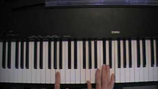 Video thumbnail of "Eric Clapton Change The World Piano Tutorial"