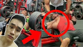 Đứt Cơ Ngực do Đẩy 220kg | Bạn có đủ sức để tập cùng Larry Wheels | SmallGym