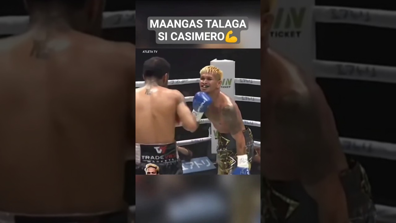 CASIMERO SA JAPAN NAG-ANGAS INOUE TAKOT NA? #shorts #boxing