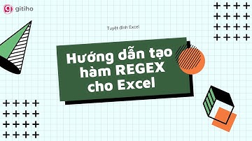 Cách tạo hàm REGEX trong Excel bằng VBA