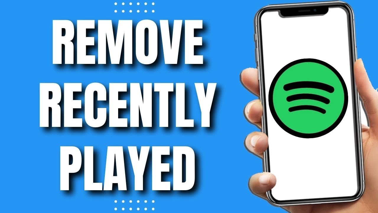 how-to-remove-recently-played-on-spotify-quick-youtube