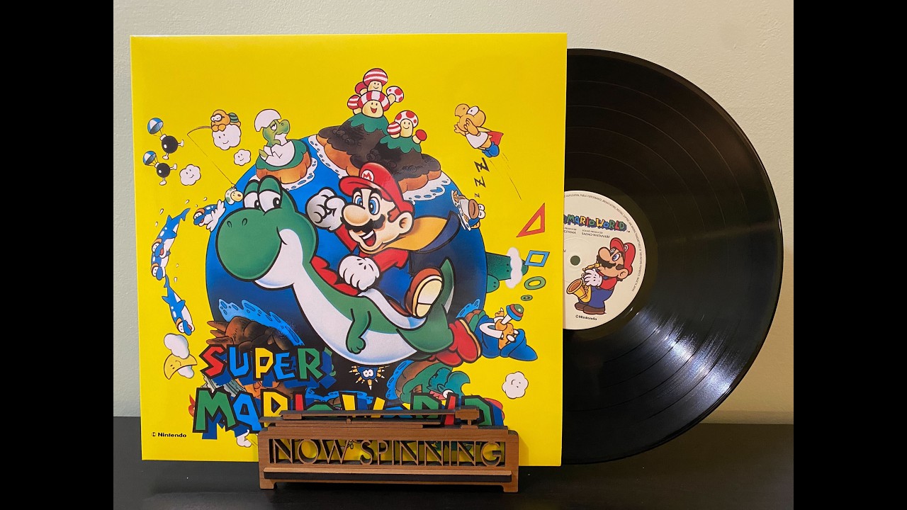 Super Mario World Vinyl Rip (Jazz, Super Mario Bros. 1, 2, 3, and