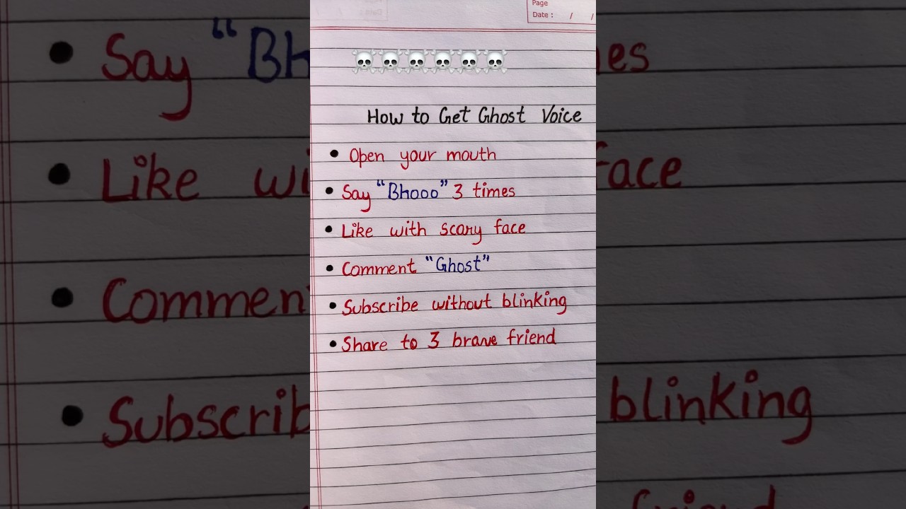 Check your voice😱