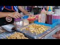 Noodle shake and street food at WANG KHIANG KHU WATERFALL น้ำตกวังเคียงคู่