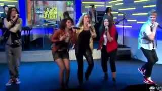 lemonade mouth cast   determinate live on good morning america Resimi