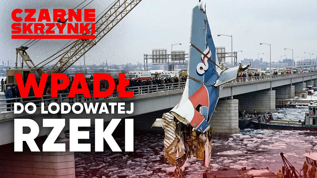 Katastrofa 30 sekund po starcie. Dlaczego lot Air Florida 90 wpadł do zamarzniętej rzeki?