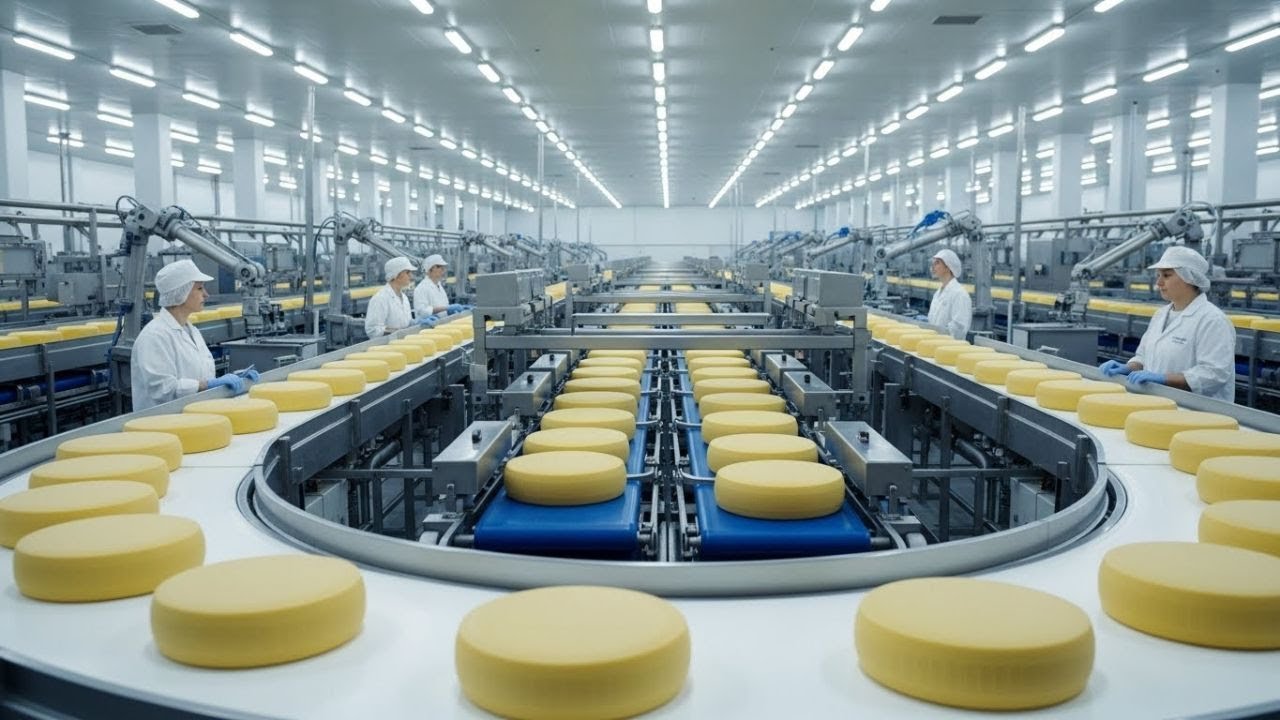 Cheese Inside Factory Inside the Modern Cheese Factory: The World’s Finest Cheese From Start ...