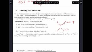 Calculus Derivatives: Concavity and Inflection Points
