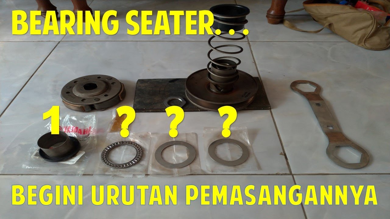 Cara Memasang Bearing Seater yg Baik & Benar - YouTube