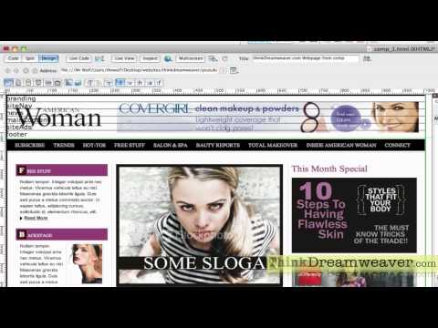 Dreamweaver Tutorial:How to