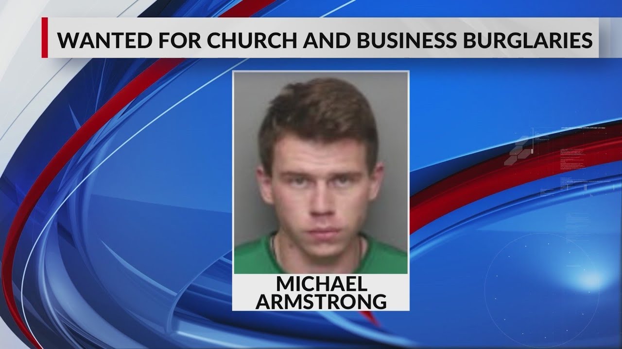 Church burglary suspect wanted in Millington - YouTube