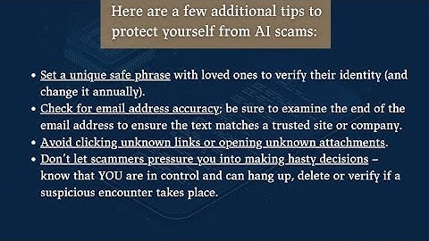 Scam Video Part One Consumer Protection Week Part 2