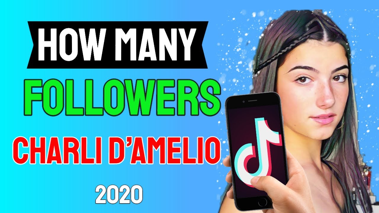 how many followers Charli d’amelio get every day 2020 - YouTube
