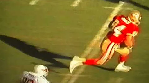 "San Francisco 49ers" Mike Sherrard Touchdown Afte...