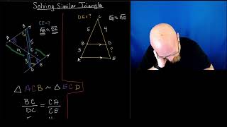 Solving similar triangles (ASL)