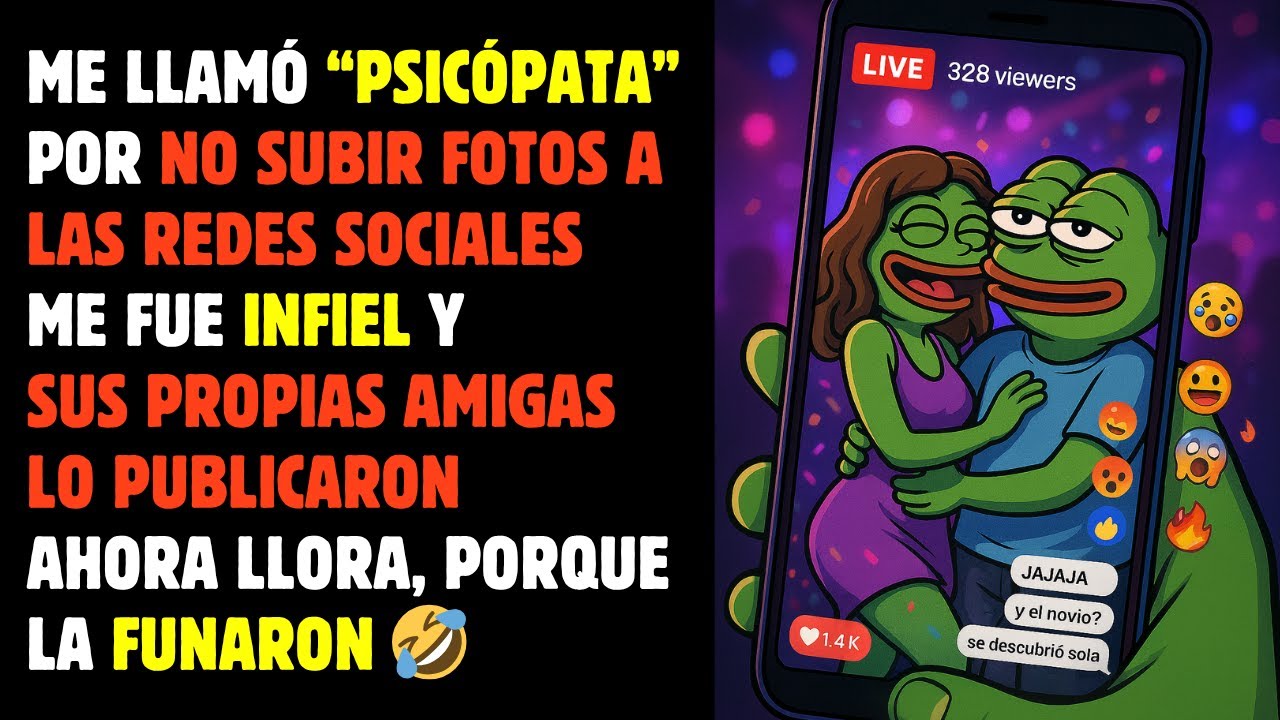 Me llamó PSICOPATA por no ALARDEAR de ella en RRSS. Gracias a eso descubrí su INFIDELIDAD