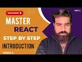 Introduction to React Js | Web Development  | MERN Stack | Part : 1