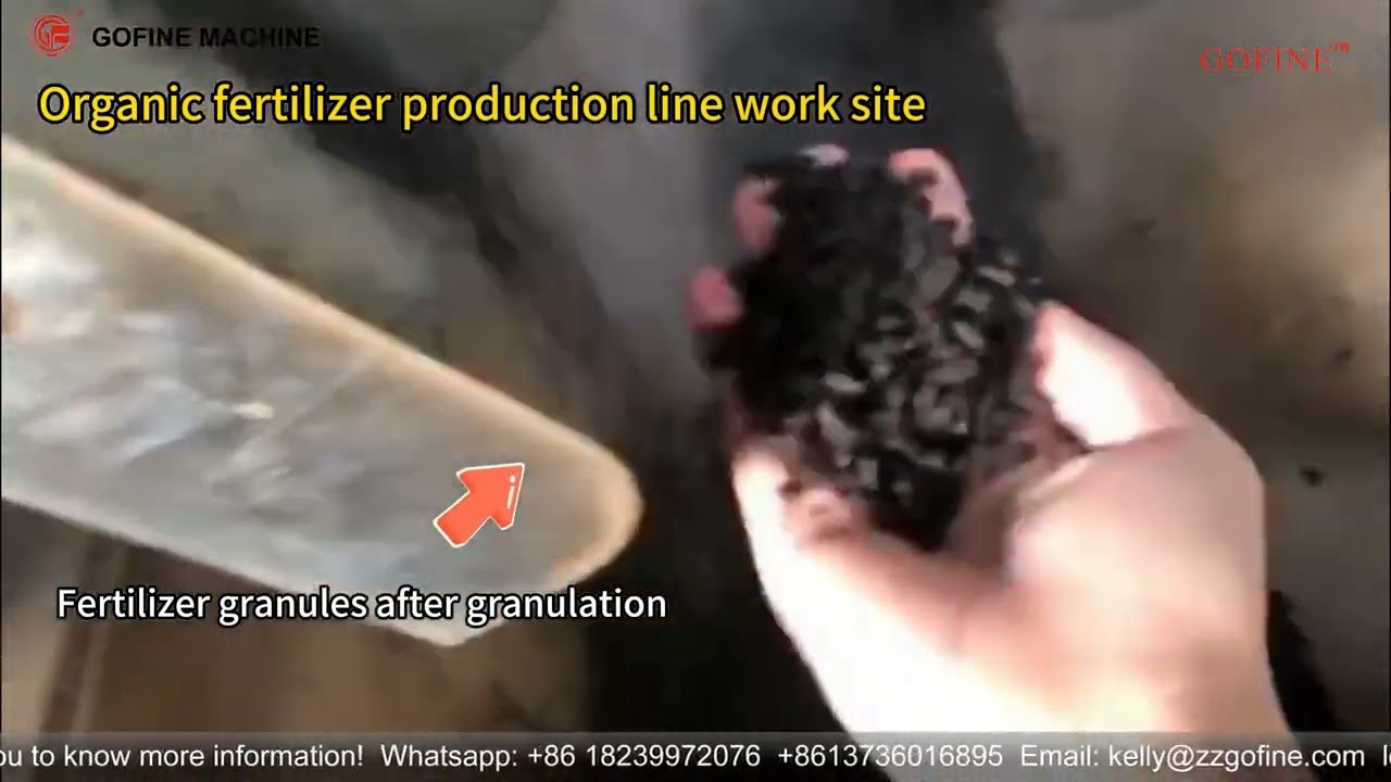 sludge straw chicken manure fertilizer pellet making machine high output
