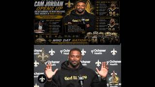 Cam Jordan Opens Up on Returning to New Orleans, Free Agency & What’s Next ⚜️