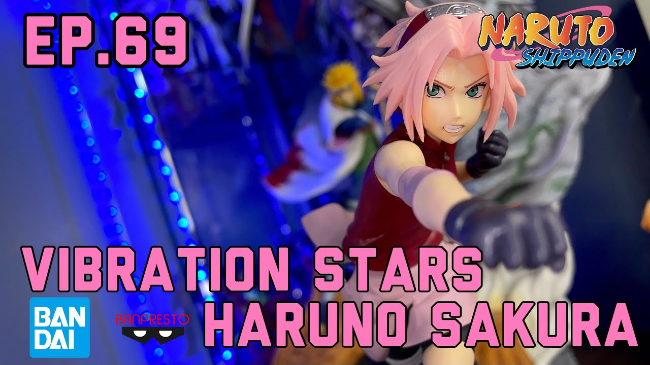 NARUTO Sasori Sakura Haruno Figure Set of 2 VIBRATION STARS Banpresto  Authentic