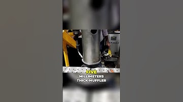 Mastering Precision Welding 1.5mm Muffler Bracket Weld Trials Unveiled  #roboticwelding