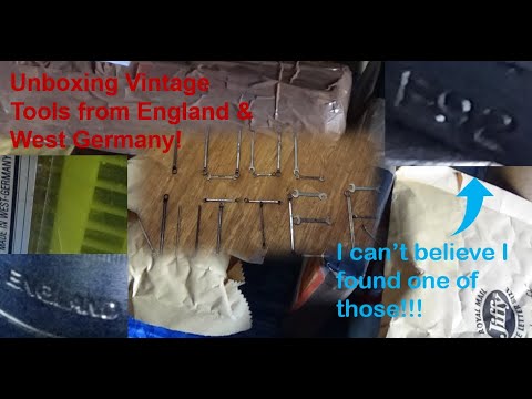 Unboxing Vintage Tools