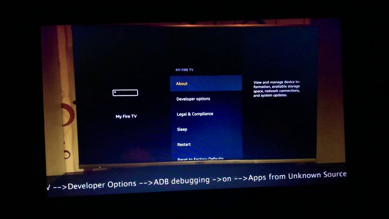 Very easy setup Amazon fire tv YouTube