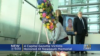 4 Capital Gazette Victims Honored At Newseum Memorial