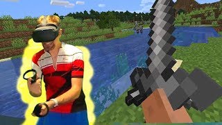 Part 2 of showcasing how minecraft works in full 6dof with oculus
touch controls and functionality! includes: zim jumping around like a
buffoon. sorry...