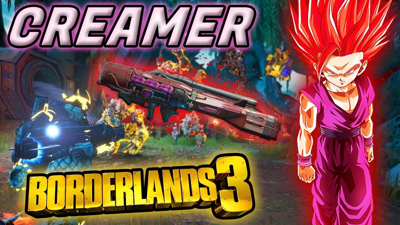 CREAMER Rocket! Creamer Legendary Showcase Borderlands 3 Creamer