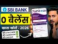 SBI Account Opening Online | SBI Zero Balance Account Opening Online | Yono Sbi Account Opening