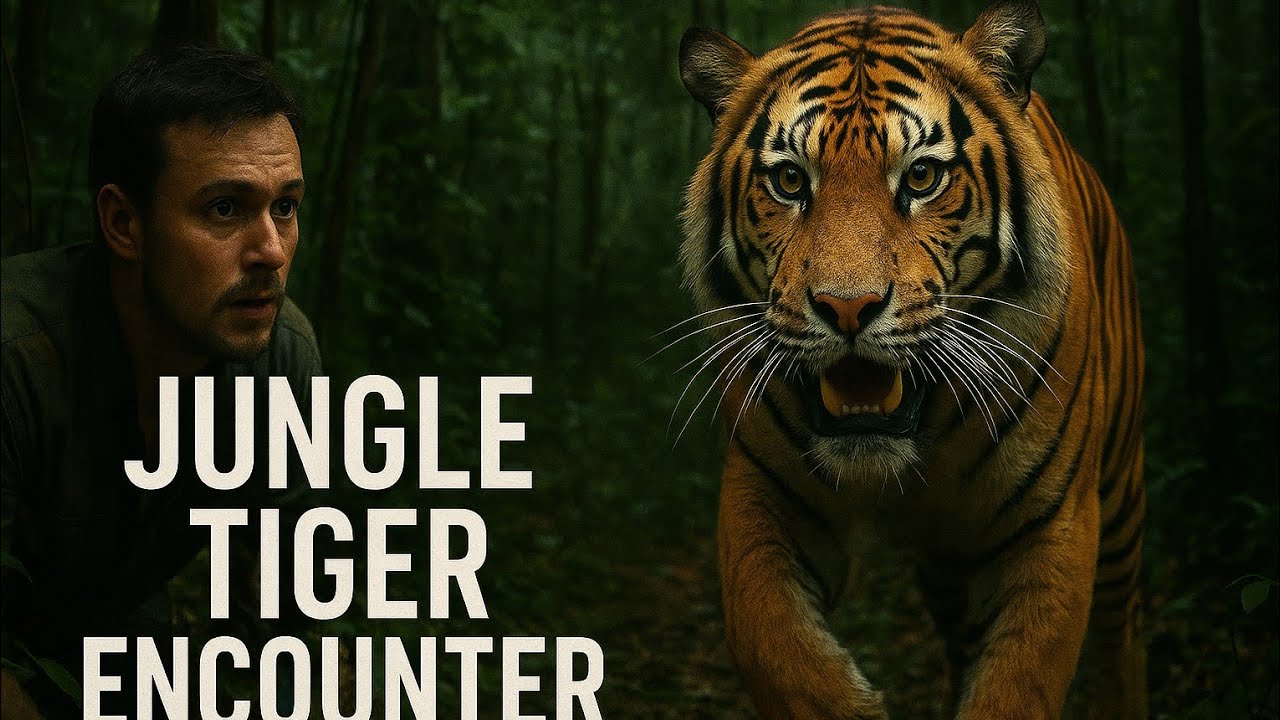 "Terrifying Jungle Tiger Encounter"[ wild uk]