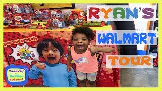 RYAN’S WORLD TOUR AT WALMART: KYRABOO MEETS COMBO PANDA & PLAYS WITH RED TITAN, GUS THE GUMMY GATOR