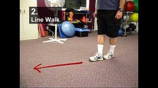 Fall Prevention Exercises (Balance Series) - Line Walking