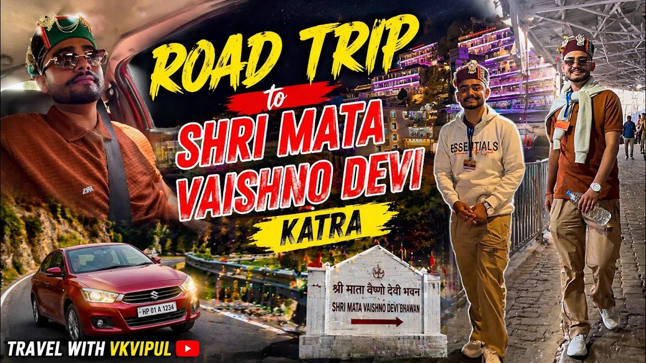 Road Trip To Shri Mata Vaishno Devi | Katra | Vlog And Stay Option - HINDI 2026 🏔️🧿