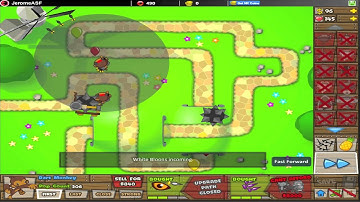 Bloons Tower Defense 5 - BTD5: Daily Challenge DART MONKEY MADNESS! | JeromeASF