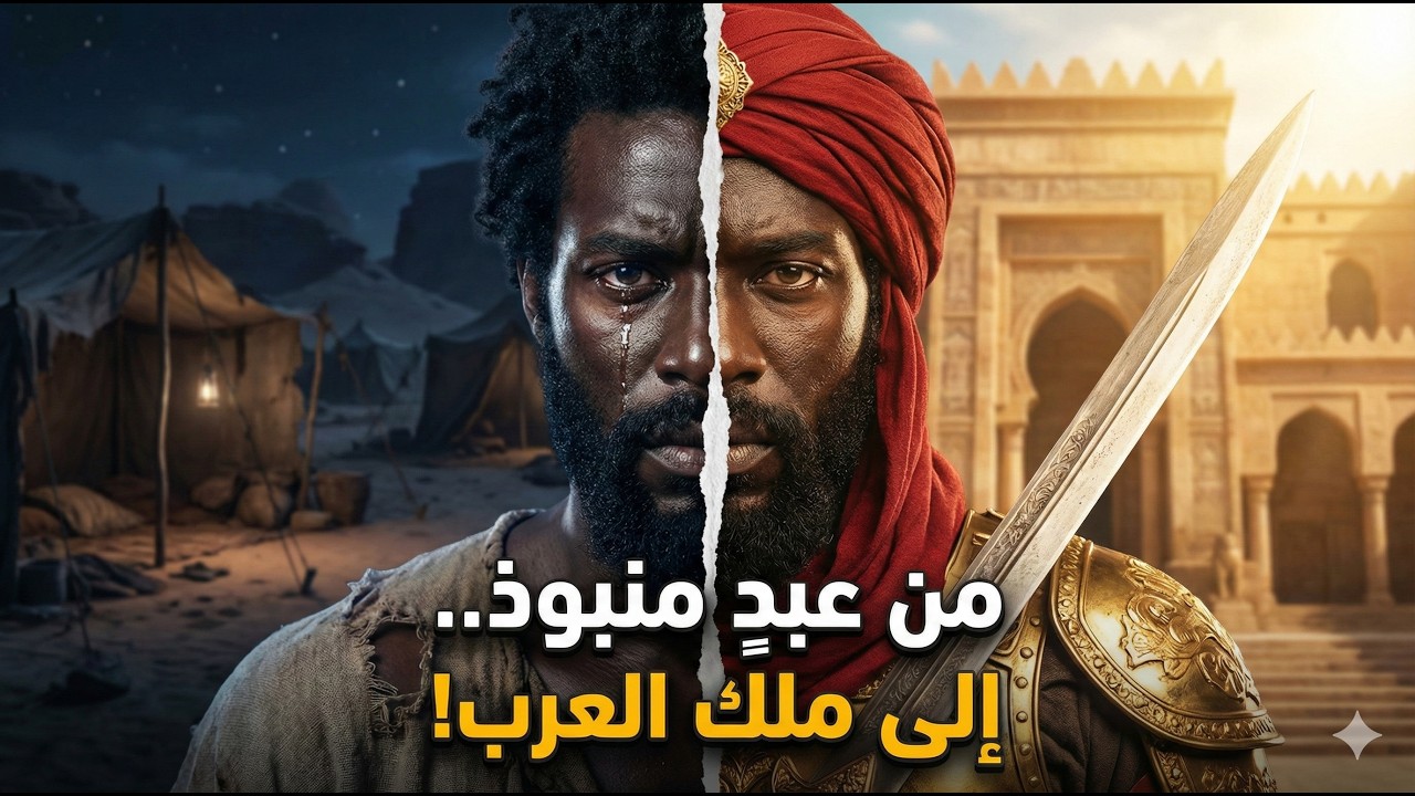 لم يخبروك بالحقيقة: كيف تحول (العبد المنبوذ) إلى ملك العرب؟ 👑 - YouTube