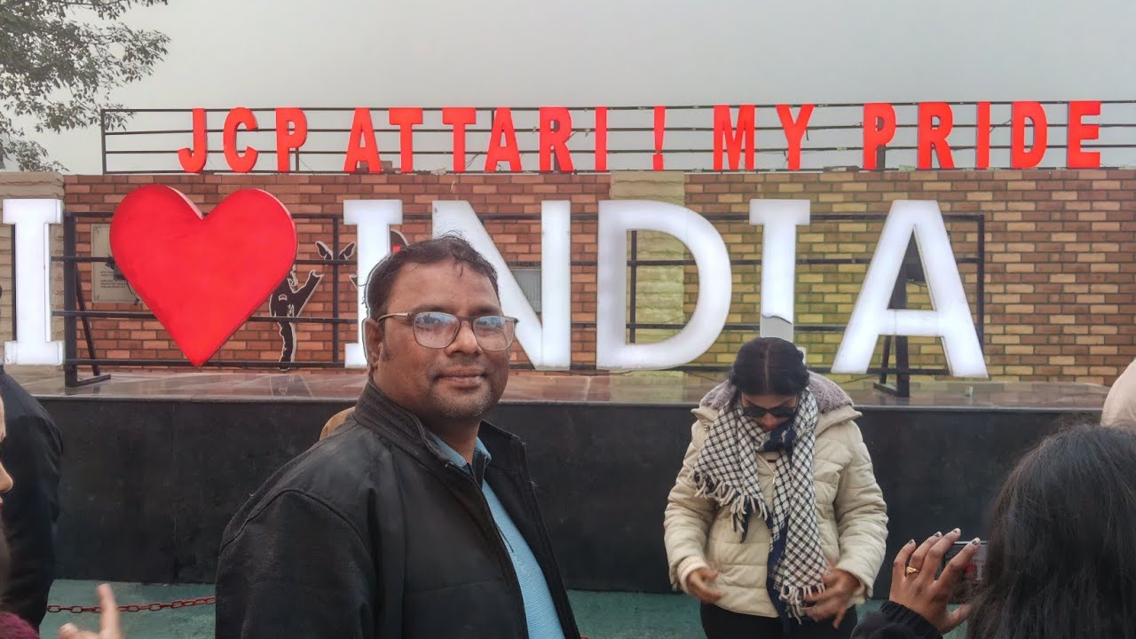 India Pakistan border first time